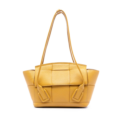 Arco Bag Maxi Intrecciato Leather Small