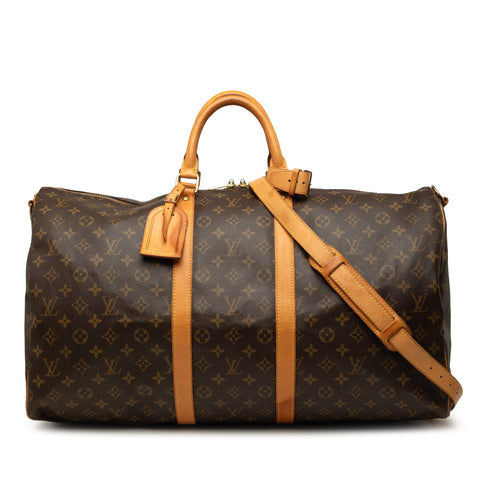 Keepall Bandouliere Bag Monogram Canvas 55