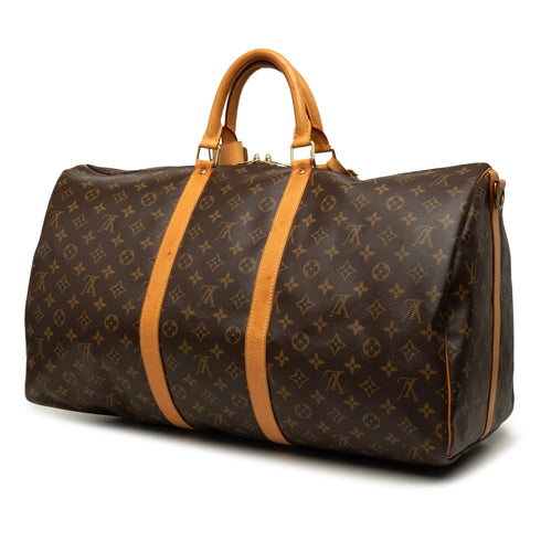 Keepall Bandouliere Bag Monogram Canvas 55