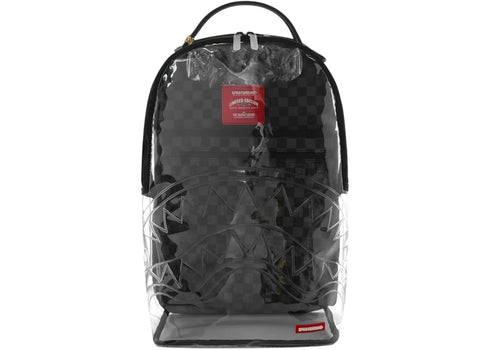 Sprayground Clear DLX Checked Out Backpack Clear