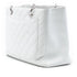 Grand Shopping Tote Quilted Caviar