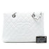 Grand Shopping Tote Quilted Caviar