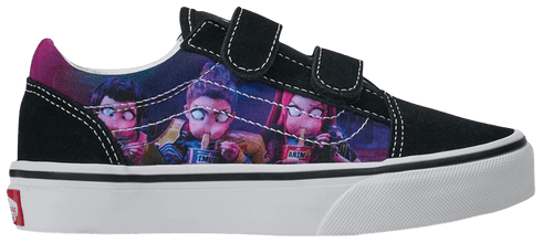Vans Old Skool V KPop Demon Hunters Black Purple (PS)