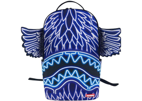 Sprayground Hacked Shark DLXR Backpack Multicolor