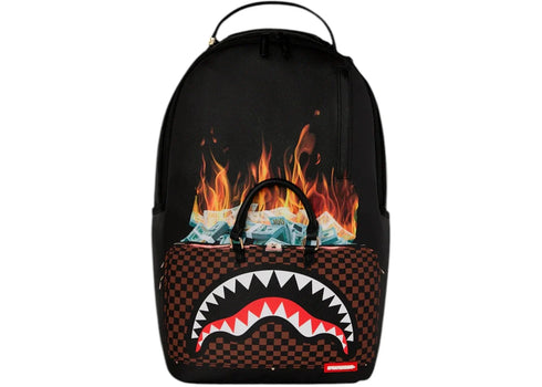 Sprayground Money Bag Double Take Backpack Multicolor