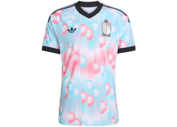 adidas Belgium 26 Away Authentic Jersey Frozen Blue/Black