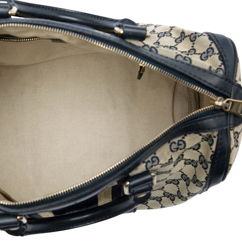 Vintage Web Boston Bag GG Canvas Medium