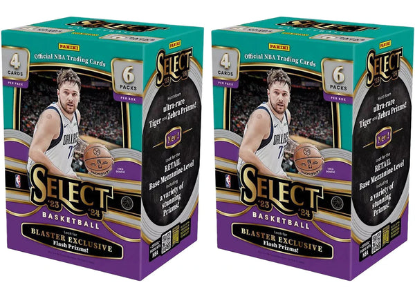 2023 Panini Select Basketball Blaster Box (Flash Prizms) 2x Lot
