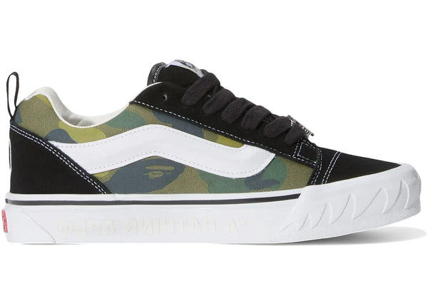 Vans Knu Skool Bape Camo Green