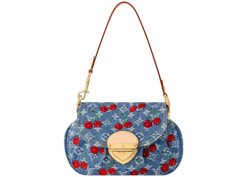 Louis Vuitton x Takashi Murakami Cherry Sunset Denim Monogram