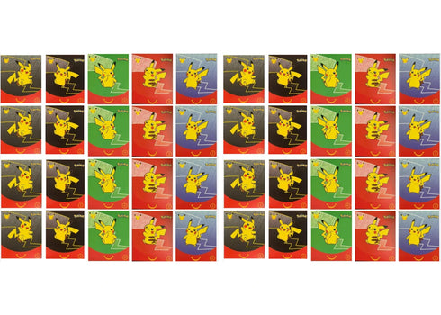 2021 Pokémon TCG McDonald's Happy Meal 25th Anniversary 40x Envelope Lot (Assorted) (English)
