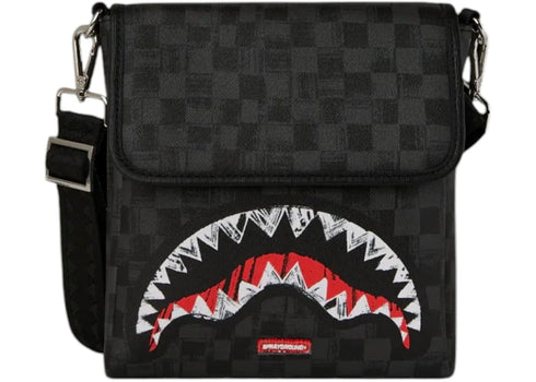 Sprayground Midnight Shadow Messenger Sling Bag Multicolor