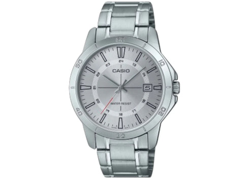 Casio Analog MTP-V004D-7C (Silver)