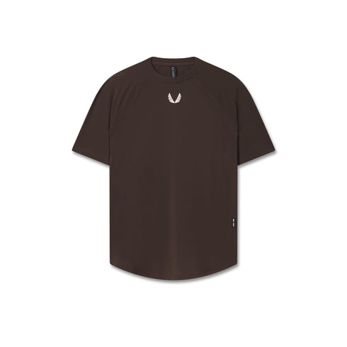 W017. Laser-Vent™ Established Tee - Dark Earth