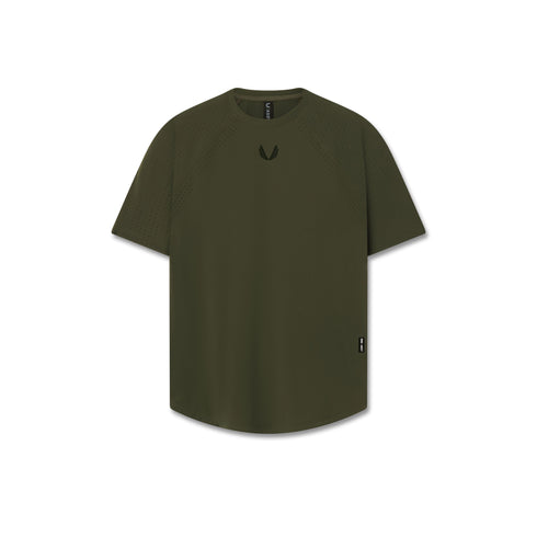W017. Laser-Vent™ Established Tee - Olive