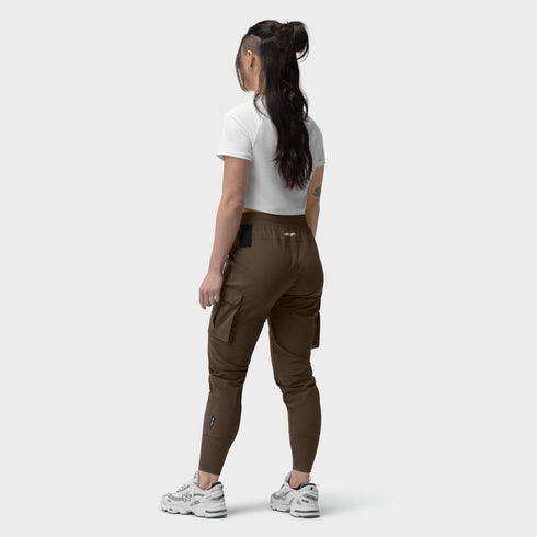 W032. Tetra-Lite® Cargo High Rib Jogger - Dark Earth