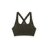 W039. LYCRA® Hybrid Sports Bra - Olive