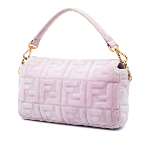 Baguette NM Bag Zucca Embossed Leather Medium