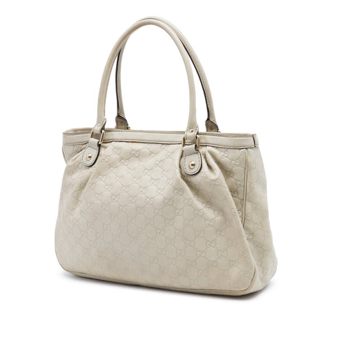 Sukey Top Handle Tote Guccissima Leather Medium