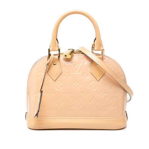 Alma Handbag Monogram Vernis BB