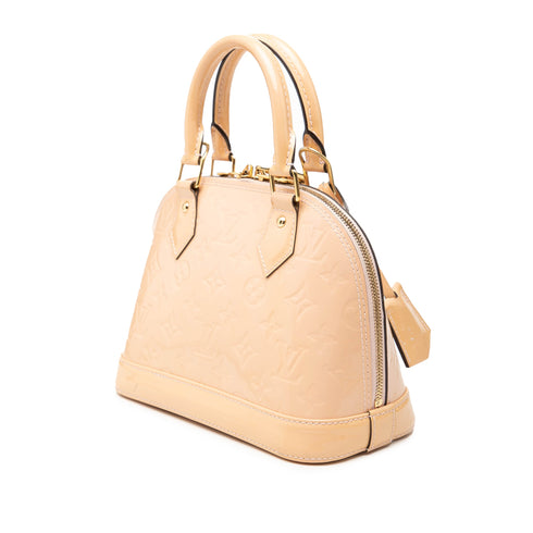 Alma Handbag Monogram Vernis BB
