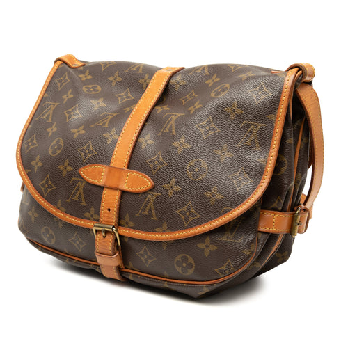 Saumur Handbag Monogram Canvas 30
