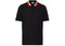 Burberry Logo Detail Cotton Piqué Polo Shirt Black