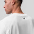 1086. Supima® 3/4-Sleeve Oversized Tee - White