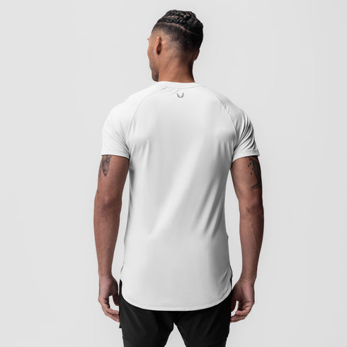 0660. AeroSilver® Established Tee - White "ASRV"