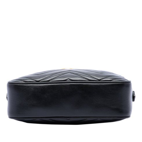 GG Marmont Shoulder Bag Matelasse Leather Small