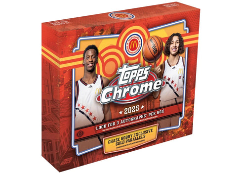 2025 Topps Chrome McDonald's All-American Basketball Hobby Box