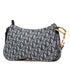 Vintage Double Saddle Bag Diorissimo Canvas