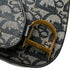 Vintage Double Saddle Bag Diorissimo Canvas