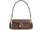 Coach Tabby 20 Pebbled Leather Shoulder Bag Dark Stone