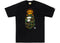 BAPE 1st Camo Milo On Ape Head Tee Tee Black/Green