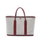 Garden Party Tote Toile and Leather 36