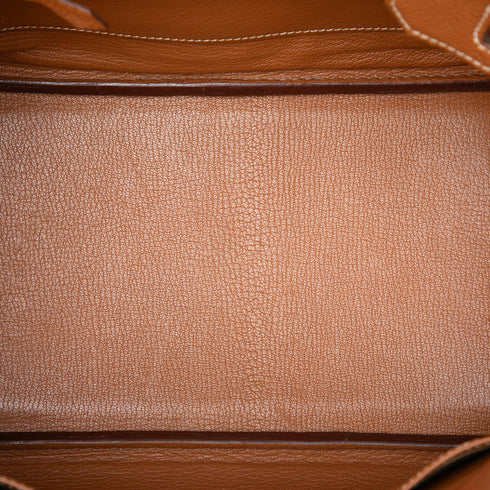 Birkin Handbag Brown Togo with Gold Hardware 30