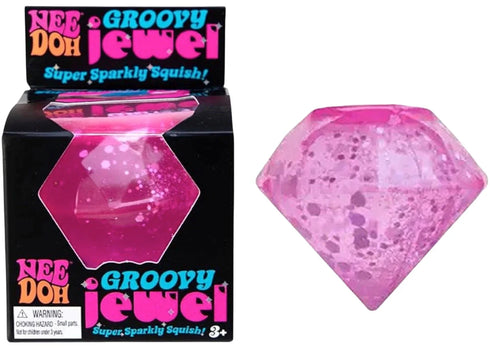 NeeDoh Groovy Jewel Mini Squishy Fidget Toy