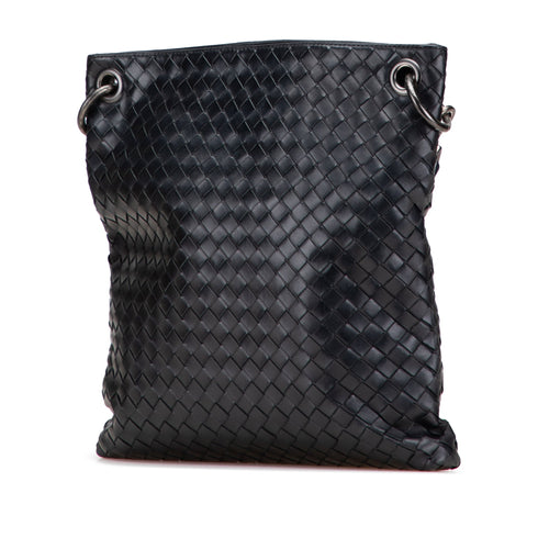 Flat Messenger Bag Intrecciato Nappa Medium