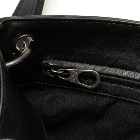 Flat Messenger Bag Intrecciato Nappa Medium
