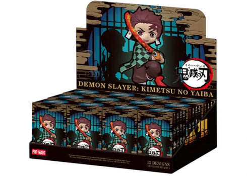 Pop Mart Demon Slayer Kimetsu No Yaiba Battle Series Figures Sealed Case (12 Blind Box)