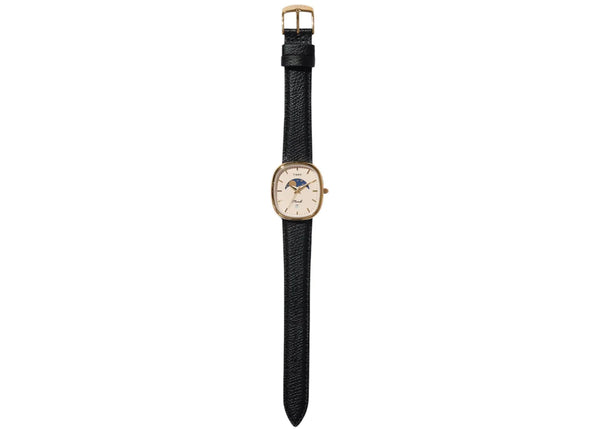 Timex x Noah Oval Moon Phase Watch Black/Gold