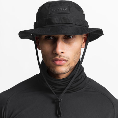 0549. Vented Boonie Hat - Black