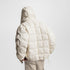 0551. Weather-Ready Down Puffer Jacket - Ivory Cream