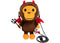 BAPE Baby Milo Devil Plush Mobile Bag (FW25) Brown