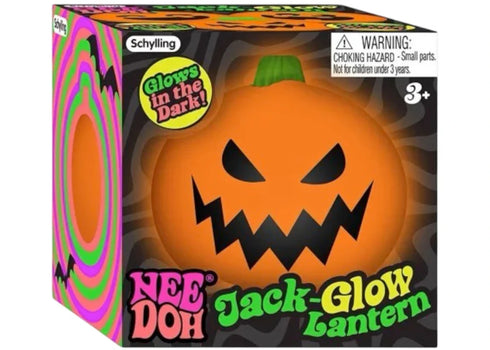 NeeDoh Jack Glow Lantern Squishy Fidget Toy