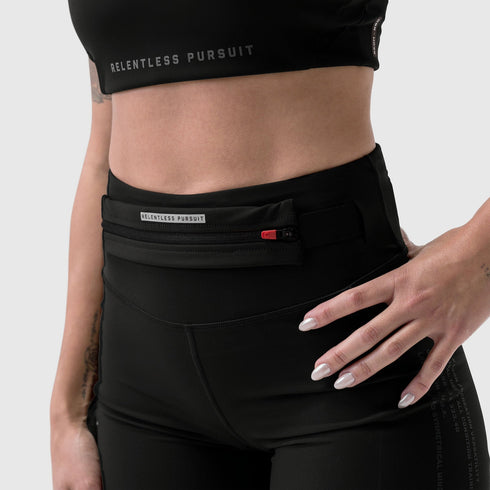 W029. LYCRA® 3-in-1 Biker Short - Black