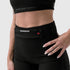 W029. LYCRA® 3-in-1 Biker Short - Black
