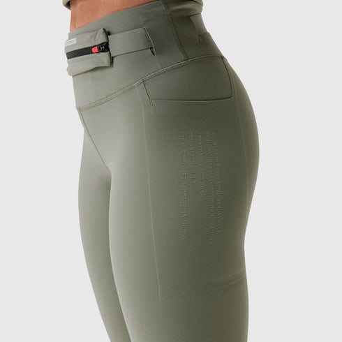 W030. LYCRA® 3-in-1 Legging - Sage