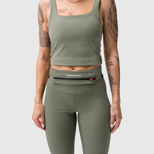 W030. LYCRA® 3-in-1 Legging - Sage